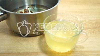 яблочный глинтвейн