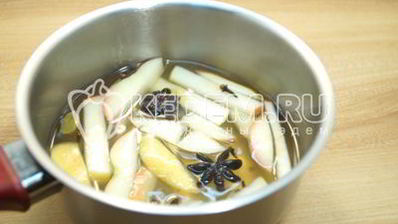 яблочный глинтвейн