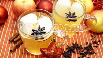 яблочный глинтвейн