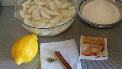 груши в пряном сиропе