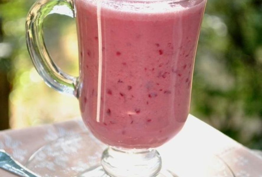 Йогуртовый вишневый коктейль