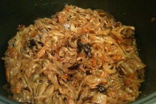 Капуста с кленовым сиропом