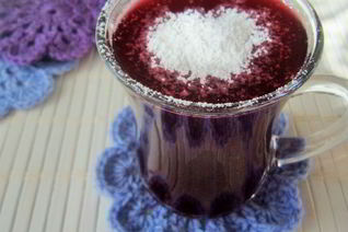 Черничный кисель