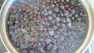 черничный кисель