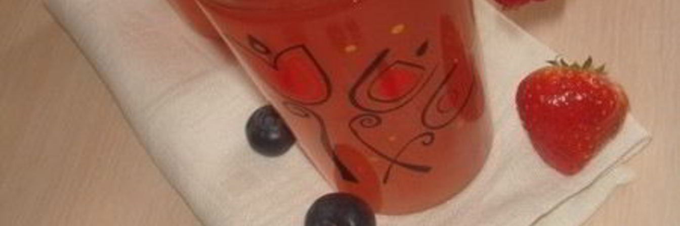 Домашний клубничный кисель