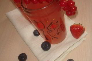 Домашний клубничный кисель