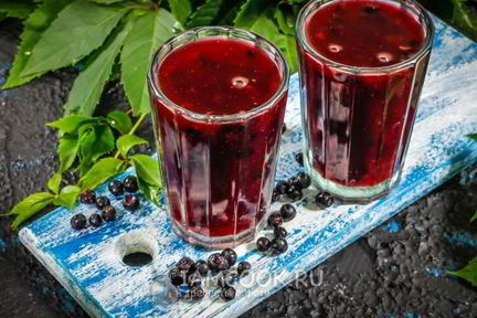 Кисель из черники