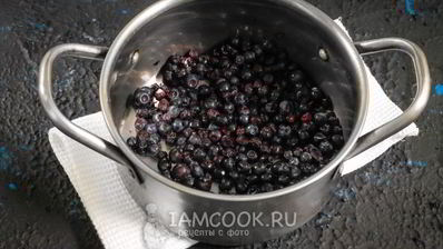 кисель из черники