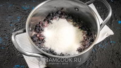 кисель из черники