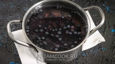 кисель из черники