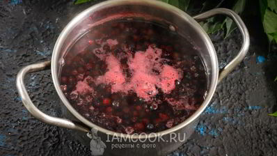 кисель из черники