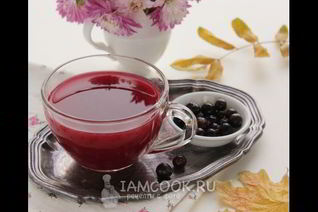 Кисель из черной смородины