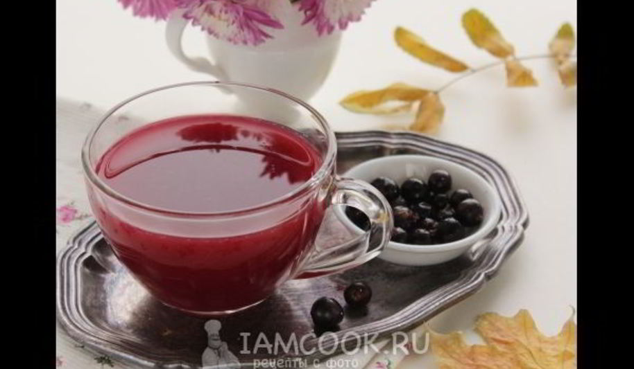 Рецепт киселя из черной смородины