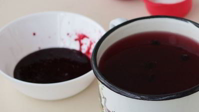 кисель из черной смородины