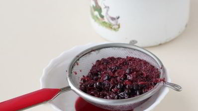 кисель из черной смородины