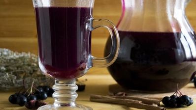 кисель из черноплодной рябины