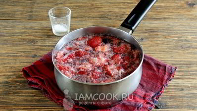 кисель из клубники