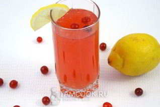Кисель из клюквы