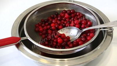 кисель из клюквы