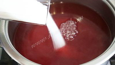 кисель из клюквы