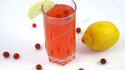 кисель из клюквы