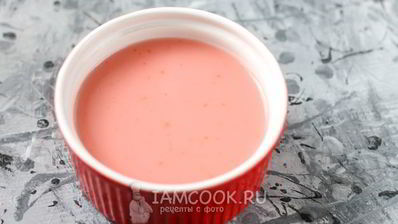 кисель из крахмала и компота