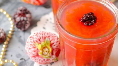 кисель из крахмала и компота