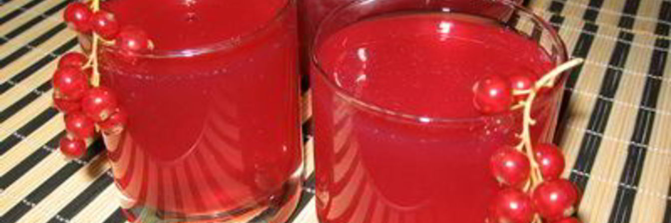 Кисель из красной смородины