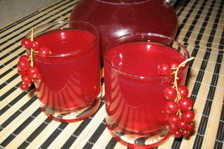 Кисель из красной смородины