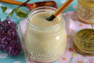 Кисель из овсяных хлопьев с липовым медом