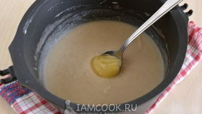 кисель из овсяных хлопьев с липовым медом