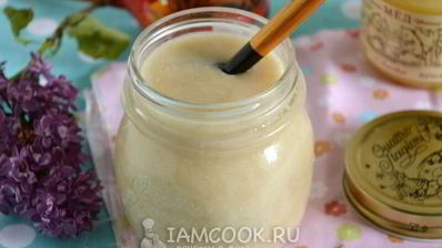 кисель из овсяных хлопьев с липовым медом