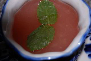 Кисель из ревеня