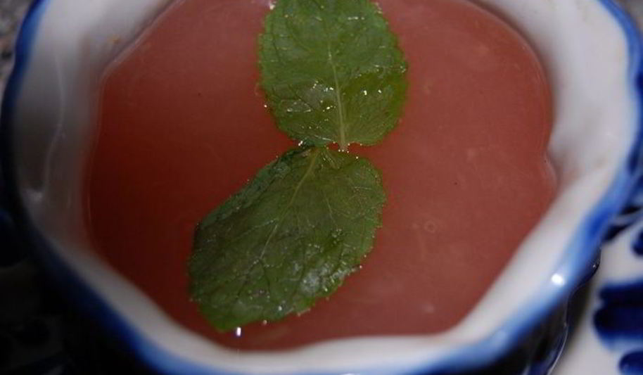 Рецепт киселя из ревеня