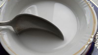 кисель из розового крыжовника