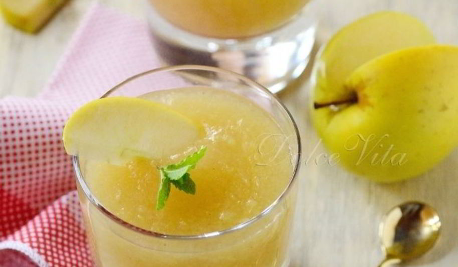 Рецепт киселя из свежих яблок