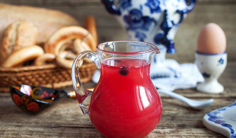 Рецепт киселя из вишни, клубники и черноплодной рябины в мультиварке