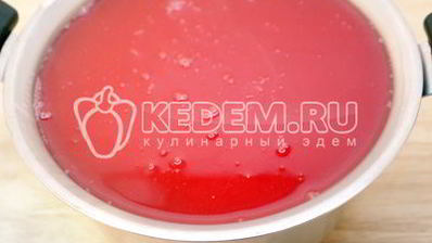 кисель из вишни