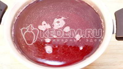 кисель из вишни