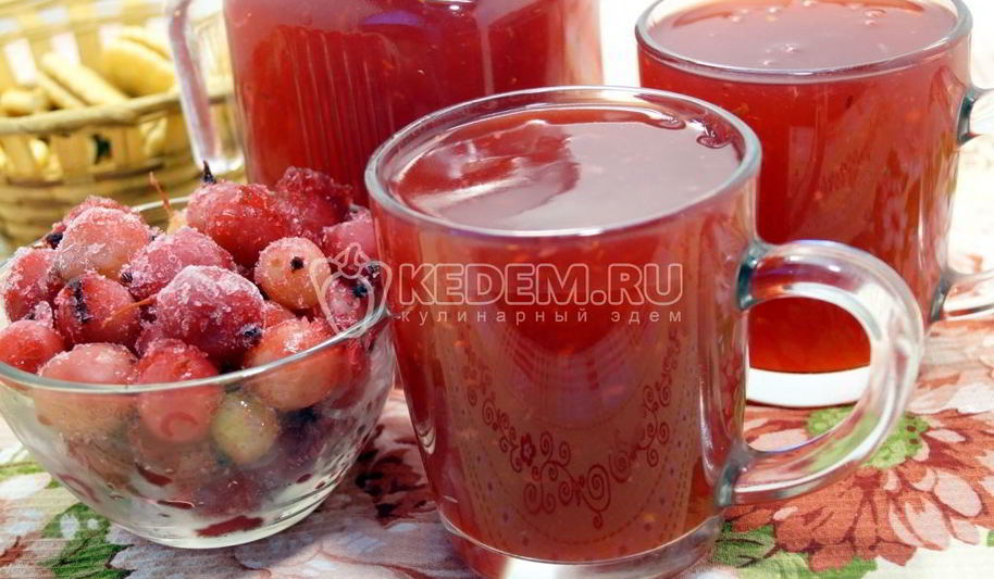 Рецепт киселя из ягод