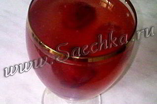 Кисель из замороженной клубники