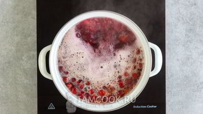 кисель из замороженной вишни