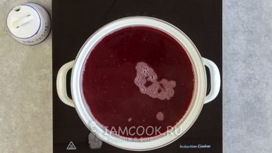 кисель из замороженной вишни