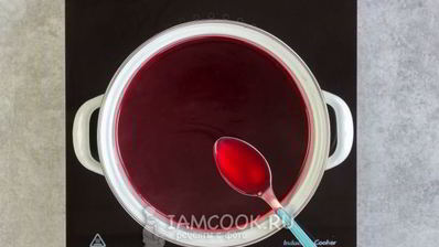 кисель из замороженной вишни