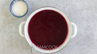 кисель из замороженной вишни