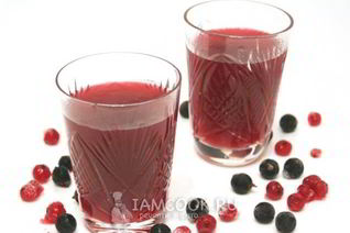 Кисель из замороженных ягод