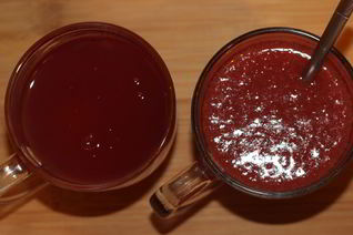 Клубничный кисель