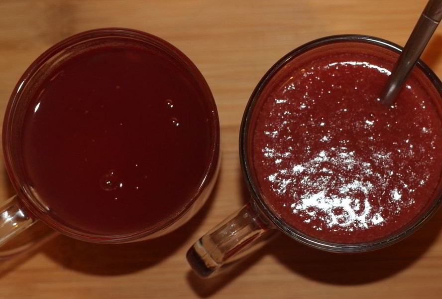 Клубничный кисель