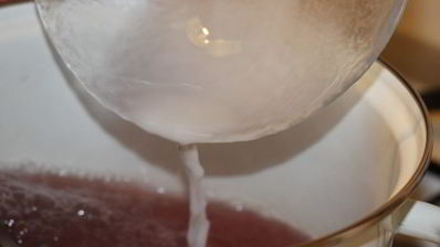 клубничный кисель