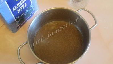 льняной кисель